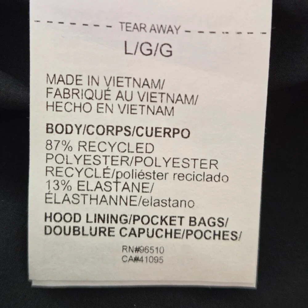 NWT -- Under Armour Men’s UA Vibe Woven Windbreaker, Black, Men's Large - Picture 8 of 10